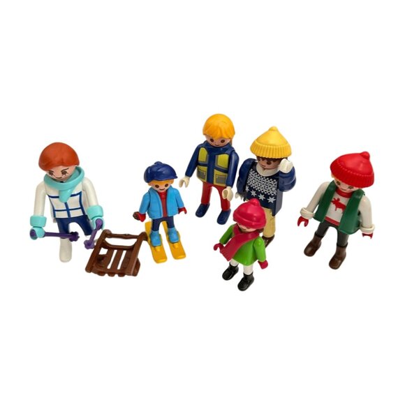 Playmobil Christmas Market 4891 37+ pieces  Parts Vegtable Fruit Figures Toys - Picture 5 of 12